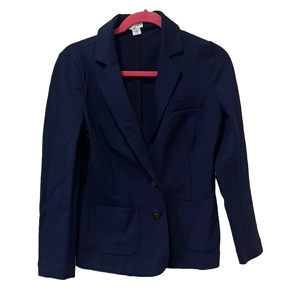J by J Crew navy blazer, size 2